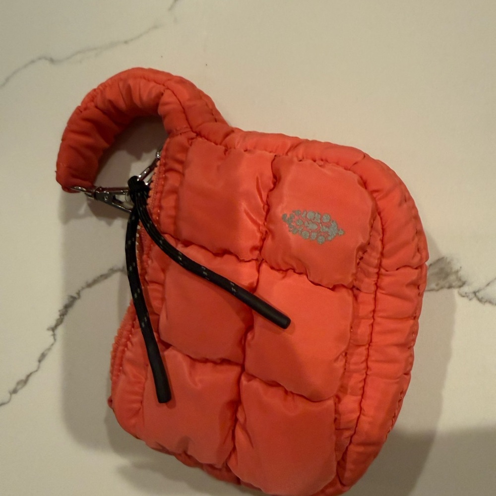 FP Movement by Free People Bright Coral Quilted mini Bag
